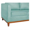 Ver imagem 3 de Sofá 2 e 3 Lugares Europa 180cm Suede - Doce Sonho Móveis Azul Tiffany