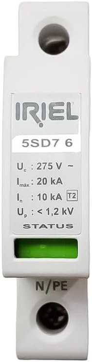 Protetor de Surto Dps Classe 2 275v 20ka 5sd7 6613mb Iriel - 2