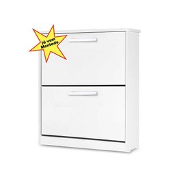 Sapateira Vertical com 2 Portas 02-Santos Dumont - Branco - 2