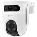 Ver imagem 2 de Câmera de Segurança Ip Ezviz Cs-H9C 5MP+5MP Dual Outdoor Wi-Fi 3k Panorâmica 360° Visão Noturna Cor