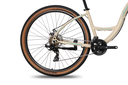 Ver imagem 3 de Bicicicleta Colli Munique Aluminio Aro 29 Disco-Shimano 21V Tamanho do Quadro 17 Bege Retrô