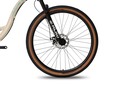 Ver imagem 4 de Bicicicleta Colli Munique Aluminio Aro 29 Disco-Shimano 21V Tamanho do Quadro 17 Bege Retrô