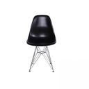 Ver imagem 3 de Conjunto 2 Cadeiras Eames Dkr Base Cromada Preto