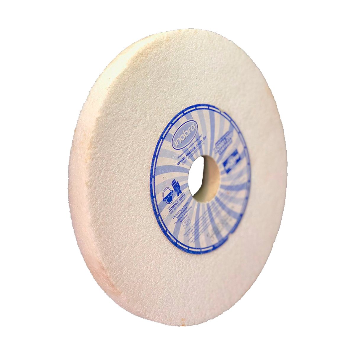 Rebolo Branco 6 X 3/4 Polegada Reto para Afiação Ferramentas:46/branco2