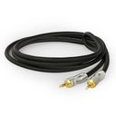 Ver imagem 1 de Cabo P2 para P2 Estereo Macho Profissional - 4 Metros