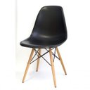 Ver imagem 2 de Kit 2 Cadeiras Eames Dkr Base Madeira Preto