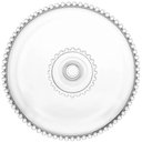 Ver imagem 7 de Kit 5 Boleiras de Cristal Wolff Pearl 20x9cm Prato com Pedestal Bolo Pudim Hotel Restaurante