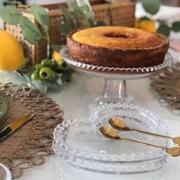 Kit 5 Boleiras de Cristal Wolff Pearl 20x9cm Prato com Pedestal Bolo Pudim Hotel Restaurante - 2 Kit 5 Boleiras de Cristal Wolff Pearl 20x9cm Prato com Pedestal Bolo Pudim Hotel Restaurante - 2