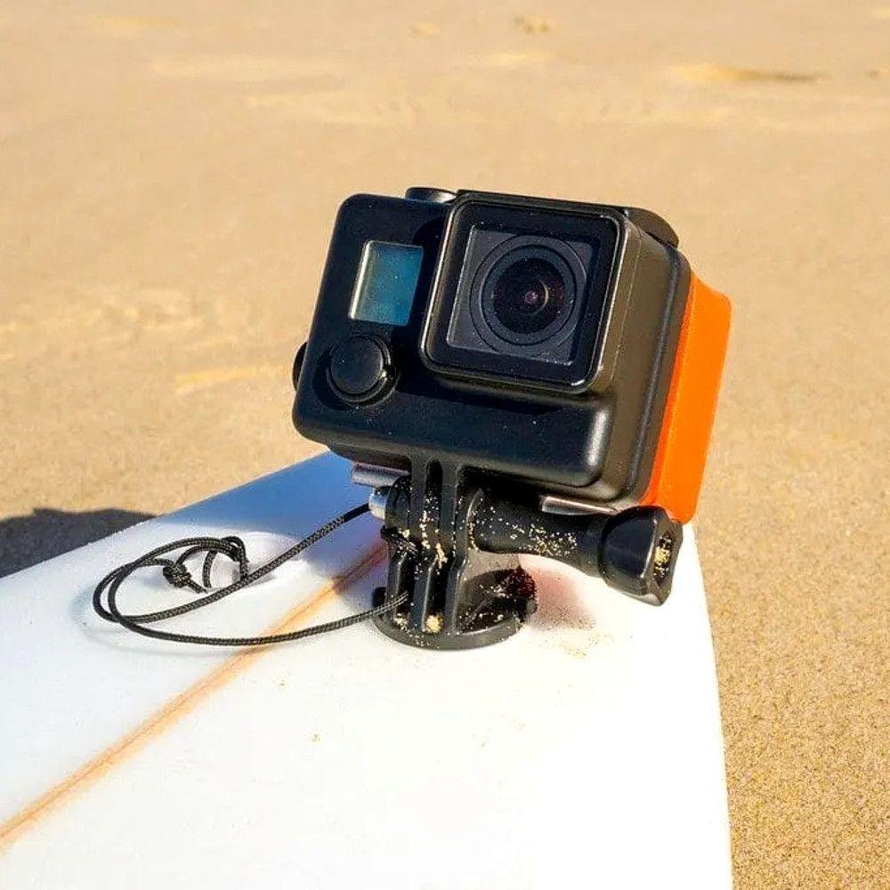 Bóia de Flutuação Floaty Box + Adesivo 3m para Gopro Hero - 5