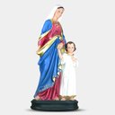 Ver imagem 2 de Imagem Maria Passa na Frente em Resina Premium 50 Cm