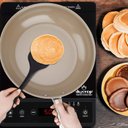 Ver imagem 7 de Duxtop Frigideira Inox 24cm com Revestimento Antiaderente Cerâmico (marrom)
