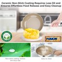 Ver imagem 2 de Duxtop Frigideira Inox 24cm com Revestimento Antiaderente Cerâmico (marrom)