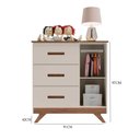 Ver imagem 4 de Cômoda Retro Maya com 3 Gavetas e 1 Porta Canaã