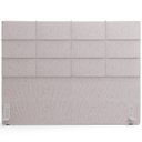 Ver imagem 3 de Cabeceira Cama Box Queen 160 cm Roma W01 Linho Bege - Lyam Lyam Decor