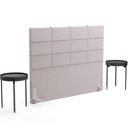 Ver imagem 7 de Cabeceira Cama Box Queen 160 cm Roma W01 Linho Bege - Lyam Lyam Decor