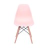 Kit 2 Cadeiras Eames Dkr Base Madeira  - 3