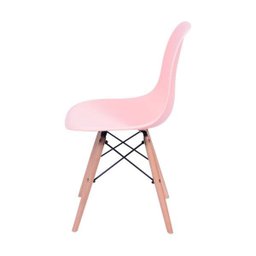 Kit 2 Cadeiras Eames Dkr Base Madeira  - 4