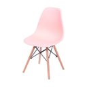 Ver imagem 2 de Kit 4 Cadeiras Eames Dkr Base Madeira