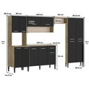 Ver imagem 4 de Cozinha Completa com Armário e Balcão Arizona Plus Carraro