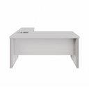 Ver imagem 4 de Mesa em L Executiva Diretor Direita 160cm x 170cm com Caixa de Tomadas e Porta Objetos F5 Office