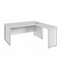 Ver imagem 2 de Mesa em L Executiva Diretor Direita 160cm x 170cm com Caixa de Tomadas e Porta Objetos F5 Office