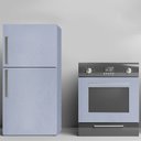 Ver imagem 2 de Adesivo para Envelopamento Alltak Azul Bebê Jateado Arte Destaque 1 X 1,22 Metro