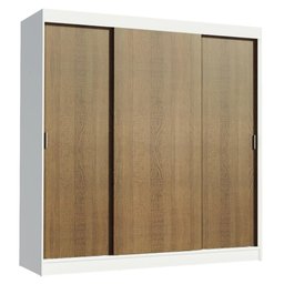 Guarda-roupa Casal Madesa Reno 3 Portas de Correr - 3