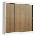 Ver imagem 3 de Guarda-roupa Casal Madesa Reno 3 Portas de Correr