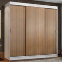 Ver imagem 1 de Guarda-roupa Casal Madesa Reno 3 Portas de Correr