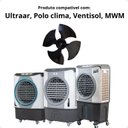 Ver imagem 3 de Hélice Compatível Climatizador Ventisol Polo Clima Ultra Ar Mwm Eos Original Tech