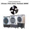 Hélice Compatível Climatizador Ventisol Polo Clima Ultra Ar Mwm Eos Original Tech - 3