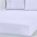 Ver imagem 4 de Lençol Casal Bella Cama Malha 100% Algodão 138x188x30cm 125g/m² Branco