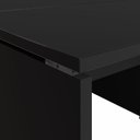 Ver imagem 5 de Mesa Escritório 2 Lugares 1,10m X 1,40m Pés Painel F5 Office Cor:preto