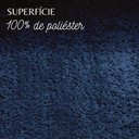 Ver imagem 3 de Tapete Redondo Milano Soft Azul Jeans Antiderrapante:1,00