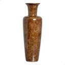 Ver imagem 1 de Vaso Chão Grande Decoração Cerâmica para Sala Madri Marrom Petra