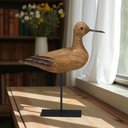 Ver imagem 2 de Escultura Decorativa Passaro Madeira/ Metal 30cm Espressione