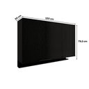 Ver imagem 3 de Armário de Lavanderia Miami 3 Portas MDP 120cm Preto Móveis Carraro