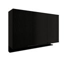 Ver imagem 4 de Armário de Lavanderia Miami 3 Portas MDP 120cm Preto Móveis Carraro