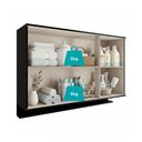 Ver imagem 6 de Armário de Lavanderia Miami 3 Portas MDP 120cm Preto Móveis Carraro