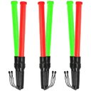 Ver imagem 1 de Bastao Sinalizador 2 Cores Grande Kit 3 Unidades Led Fiscalizaçao Lanterna Fluorescente Estacionamen