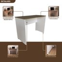 Ver imagem 6 de Escrivaninha 100x60 cm para Home Office e Escritório – Mesa para Computador e Estudos