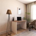 Ver imagem 1 de Escrivaninha 100x60 cm para Home Office e Escritório – Mesa para Computador e Estudos