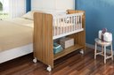 Ver imagem 1 de Mini Berço Rubi Baby Quarto Moisés Portátil com Rodízios