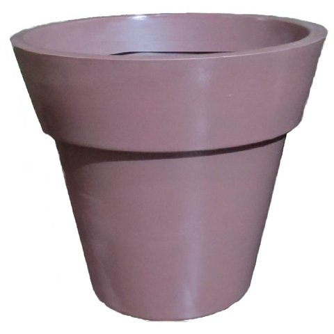 Vaso Planta 70x80 Ibiza Polietileno - MARROM CHOCOLATE 020