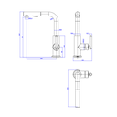 Ver imagem 4 de Misturador Monocomando Mesa Cozinha (10 a 40 Mca ) Beta Cromado - Deca Deca Metais