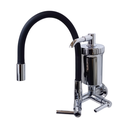 Ver imagem 3 de Torneira Gourmet Abs com Filtro Parede Tudo Silicone Preto