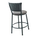 Ver imagem 7 de Kit 2 Banquetas Baixa de Cozinha Encosto Junco