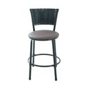 Ver imagem 6 de Kit 2 Banquetas Baixa de Cozinha Encosto Junco