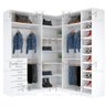 KIT CLOSET EM L CABIDEIRO GAVETEIRO PRATELEIRA SAPATEIRA A 2,35 M445.B MUNDI MOVEIS - 6