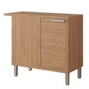 Ver imagem 1 de Balcão de Cozinha 100%mdf 92x52cm de Canto 1 Porta Estela Mgm Móveis Freijó